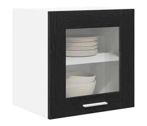 Pakabinama Spintelė 2 Pcs Juodas Ąžuolas 40 X 31 X 40 Cm