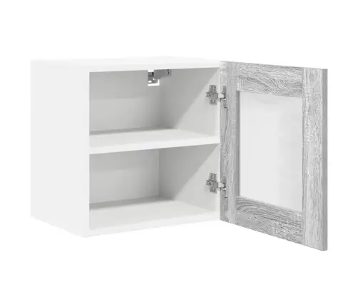 Piekarams Skapītis Riga 2 Pcs Pelēks Sonoma 40 X 31 X 40 Cm Vidaxl