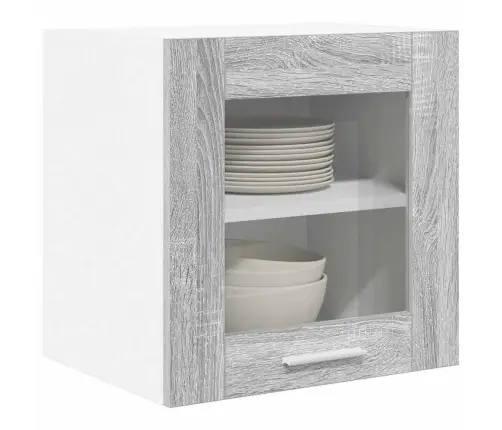 Piekarams Skapītis Riga 2 Pcs Pelēks Sonoma 40 X 31 X 40 Cm Vidaxl