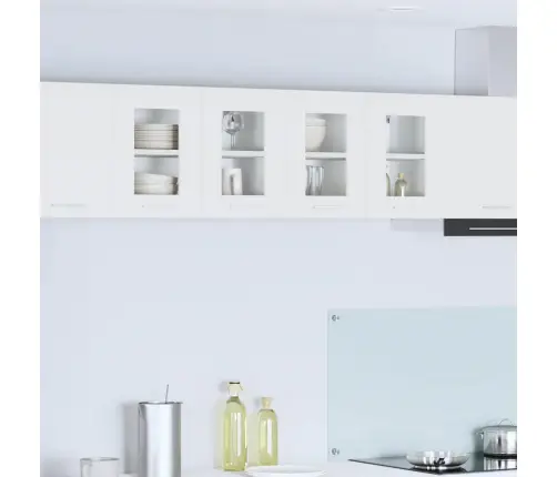 Seinakapp Ladustamisega 2 Pcs Valge 60 X 31 X 40 Cm Tehispuit