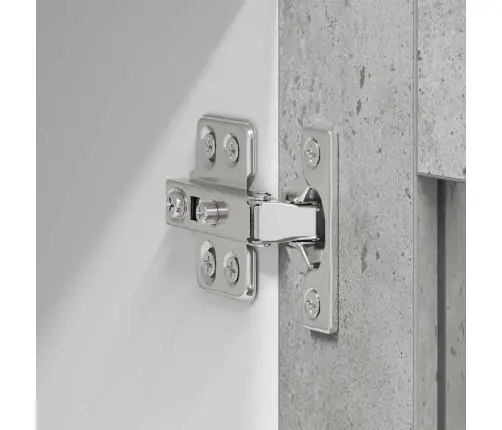 Piekarams Skapītis Riga 2 Pcs Betona Pelēks 60 X 31 X 40 Cm Vidaxl