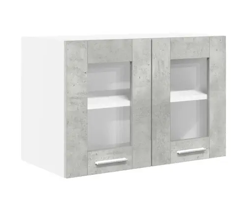 Piekarams Skapītis Riga 2 Pcs Betona Pelēks 60 X 31 X 40 Cm Vidaxl