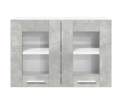 Piekarams Skapītis Riga 2 Pcs Betona Pelēks 60 X 31 X 40 Cm Vidaxl