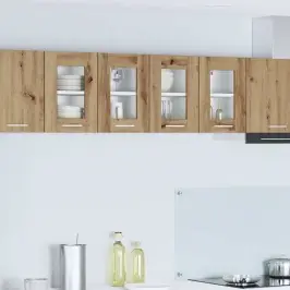 Pakabinama Spintelė Su Saugykla Riga 2 Pcs Amatininkų Ąžuolas