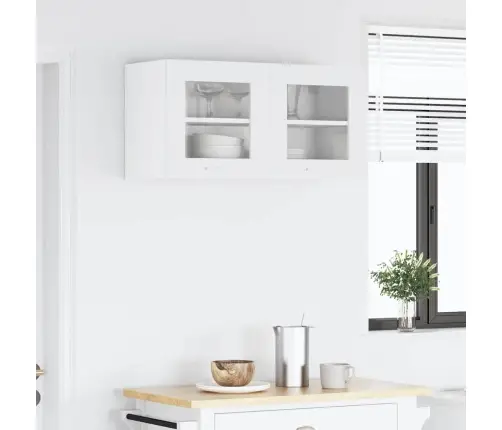 Piekarams Skapītis Riga Balts 80 X 31 X 40 Cm Inženierijas Koks Vidaxl