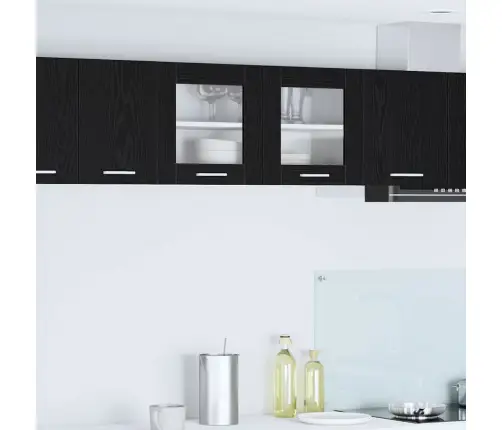 Pakabinama Spintelė Juodas Ąžuolas Ir Baltas 80 X 31 X 40 Cm