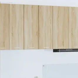 Piekarams Skapītis Riga Sonoma Ozols Un Balts 30 X 31 X 80 Cm Vidaxl