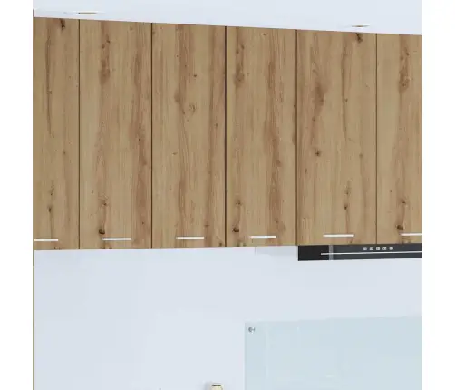 Piekarams Skapītis Riga 2 Pcs Amatnieka Ozols Un Balts Vidaxl