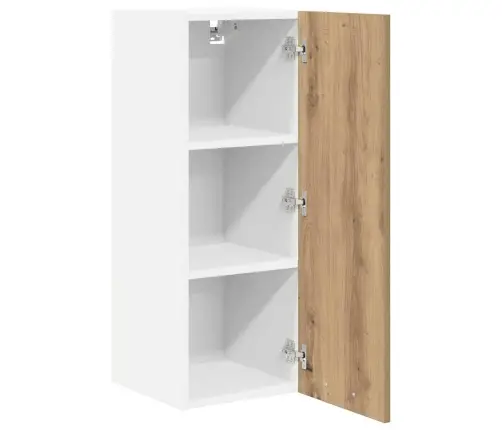 Piekarams Skapītis Riga 2 Pcs Amatnieka Ozols Un Balts Vidaxl