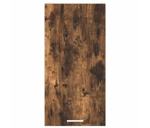 Seinakapp Suitsutatud Tamm Ja Valge 40 X 31 X 80 Cm Tehispuit