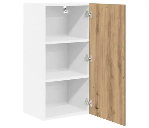 Piekarams Skapītis Ar Plauktu Riga Amatnieka Ozols Un Balts Vidaxl