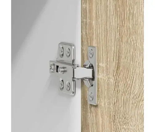 Pakabinama Spintelė Su Saugykla Riga Sonoma Ąžuolas Ir Baltas