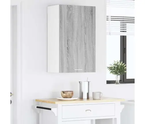 Piekarams Skapītis Riga Pelēks Sonoma Un Balts 50 X 31 X 80 Cm Vidaxl