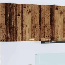 Piekarams Skapītis Riga Vecs Koks Un Balts 50 X 31 X 80 Cm Vidaxl