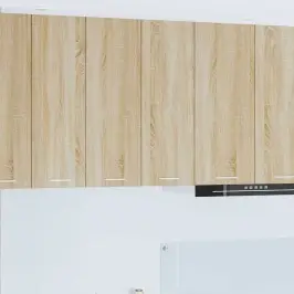 Piekarams Skapītis Ar Durvīm Riga Sonoma Ozols 60 X 31 X 80 Cm Vidaxl