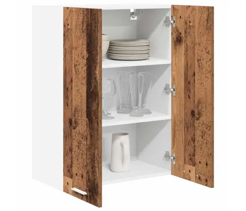 Piekarams Skapītis Ar Plauktu Riga Vecs Koks 60 X 31 X 80 Cm Vidaxl