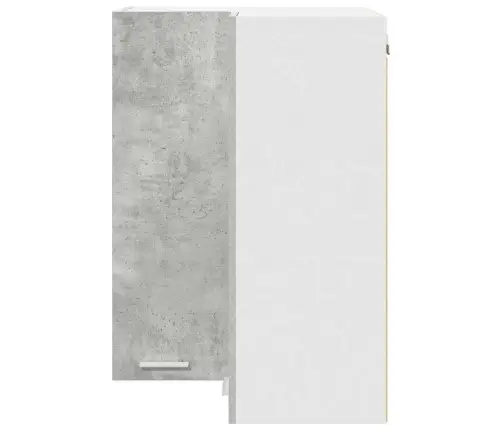 Piekarams Skapītis Riga Betona Pelēks Un Balts 57 X 57 X 80 Cm Vidaxl