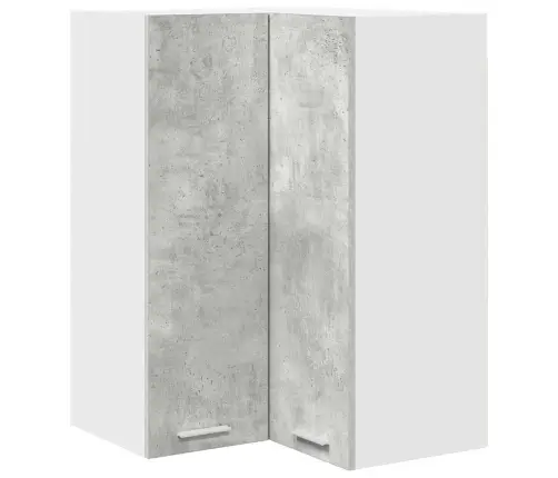 Piekarams Skapītis Riga Betona Pelēks Un Balts 57 X 57 X 80 Cm Vidaxl