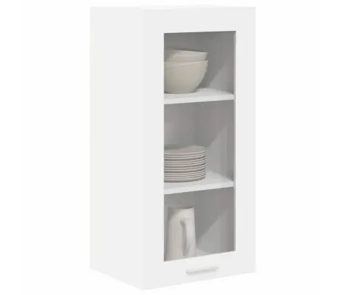 Piekarams Skapītis Ar Plauktu Riga 2 Pcs Balts 40 X 31 X 80 Cm Vidaxl