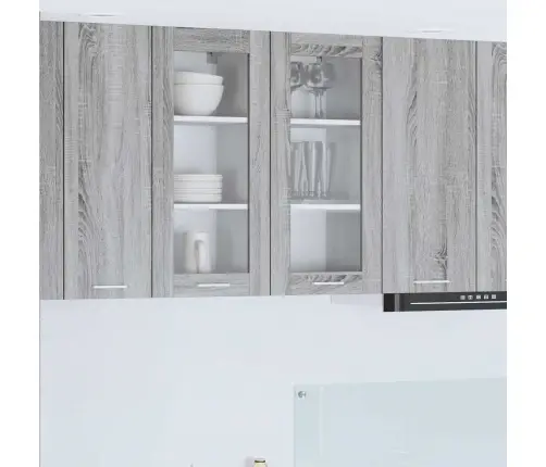 Seinakapp Ladustamisega Hall Sonoma 40 X 31 X 80 Cm Tehispuit