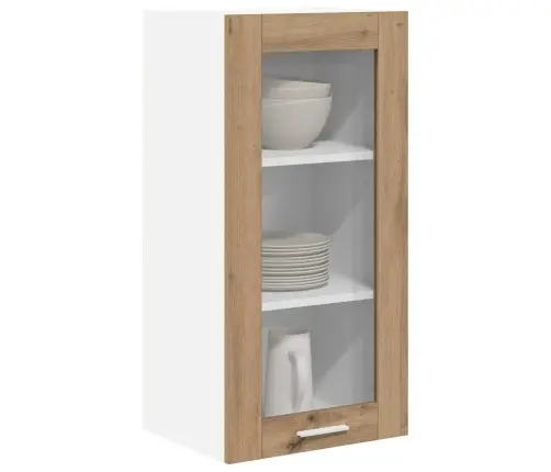 Piekarams Skapītis Riga 2 Pcs Artisānā Ozols 40 X 31 X 80 Cm Vidaxl