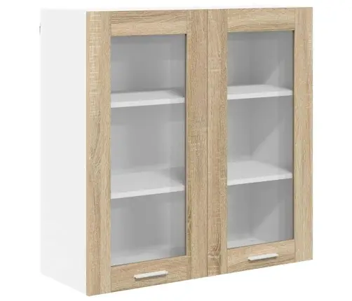 Seinakapp Ladustamisega Sonoma Tamm 80 X 31 X 80 Cm Tehispuit