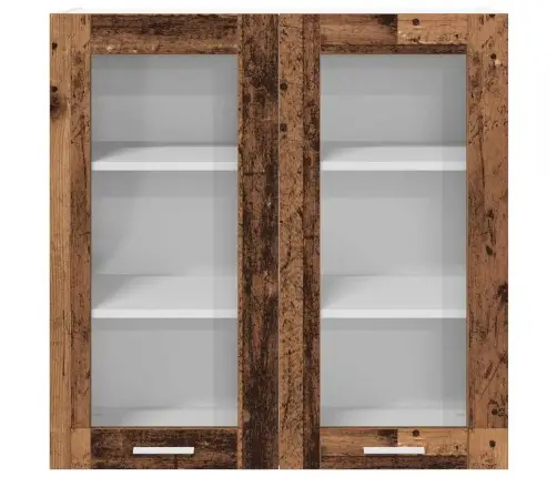 Piekarams Skapītis Ar Plauktu Riga Vecs Koks 80 X 31 X 80 Cm Vidaxl