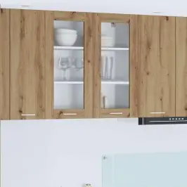 Piekarams Skapītis Riga Artisānā Ozols 80 X 31 X 80 Cm Vidaxl