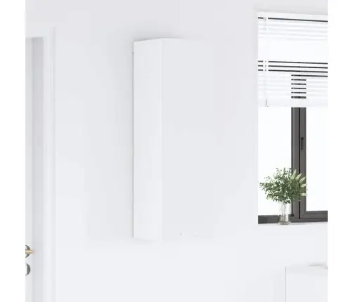 Piekarams Skapītis Ar Plauktu Riga Balts 30 X 31 X 100 Cm Vidaxl