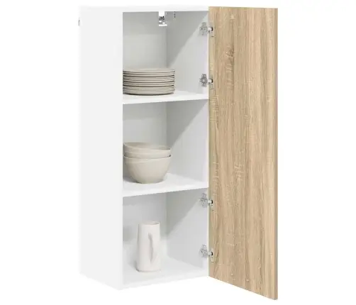 Piekarams Skapītis Ar Durvīm Riga Sonoma Ozols 40 X 31 X 100 Cm Vidaxl