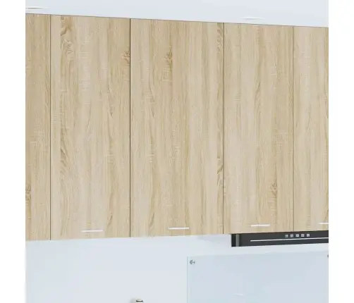 Piekarams Skapītis Riga Sonoma Ozols Un Balts 50 X 31 X 100 Cm Vidaxl