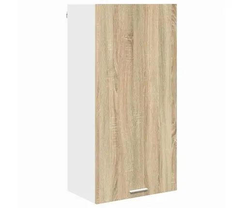 Piekarams Skapītis Riga Sonoma Ozols Un Balts 50 X 31 X 100 Cm Vidaxl