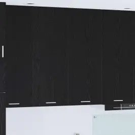 Pakabinama Spintelė Su Saugykla Juodas Ąžuolas 80 X 31 X 100 Cm