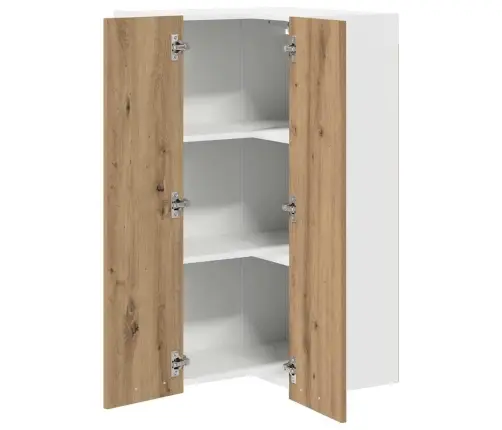 Piekarams Skapītis Ar Plauktu Riga Amatnieka Ozols Un Balts Vidaxl