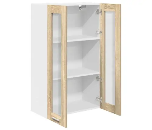 Piekarams Skapītis Ar Durvīm Riga Sonoma Ozols 60 X 31 X 100 Cm Vidaxl