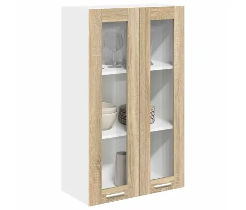 Piekarams Skapītis Ar Durvīm Riga Sonoma Ozols 60 X 31 X 100 Cm Vidaxl