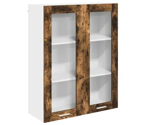 Piekarams Skapītis Ar Durvīm Riga Dūmaka Ozols 80 X 31 X 100 Cm Vidaxl