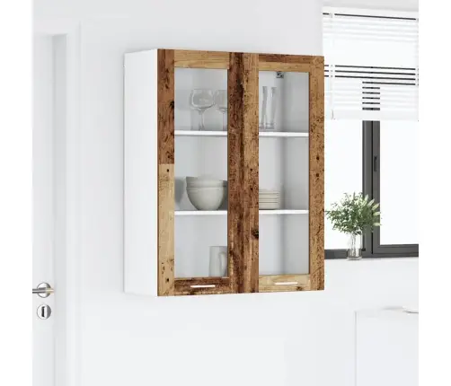 Seinakapp Ladustamisega Vana Puit 80 X 31 X 100 Cm Tehispuit