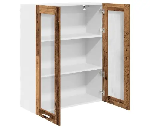 Seinakapp Ladustamisega Vana Puit 80 X 31 X 100 Cm Tehispuit