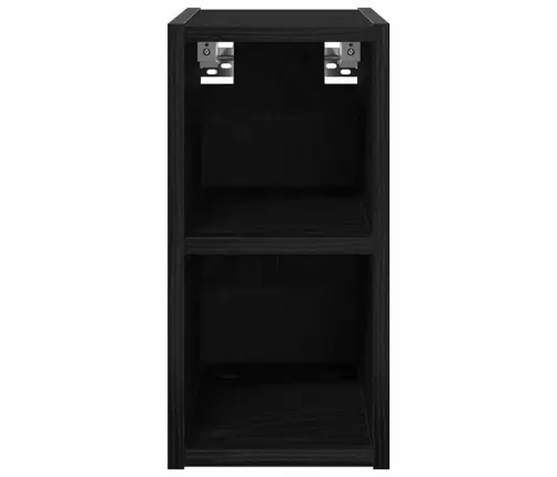 Piekarams Skapītis Riga Melns Ozolkoks 20 X 29.5 X 80 Cm Vidaxl