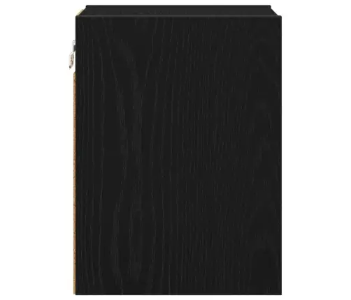 Piekarams Skapītis Riga Melns Ozolkoks 20 X 29.5 X 80 Cm Vidaxl