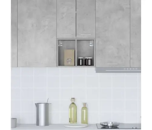 Piekarams Skapītis Riga Betona Pelēks 30 X 29,5 X 40 Cm Vidaxl