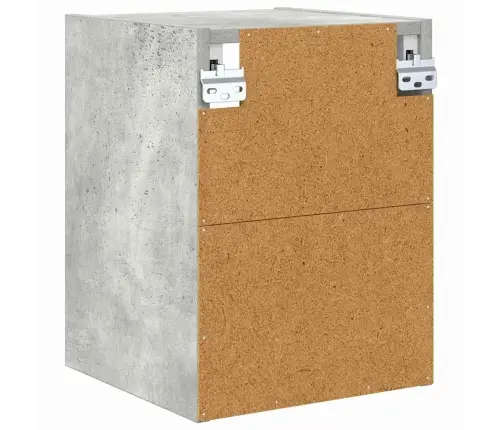 Piekarams Skapītis Riga Betona Pelēks 30 X 29,5 X 40 Cm Vidaxl