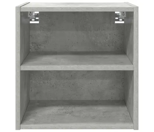 Seinakapp Ladustamisega Betoonhall 40 X 29,5 X 40 Cm Tehispuit