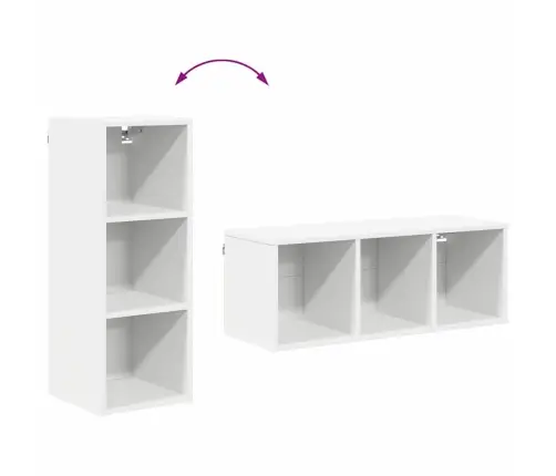 Piekarams Skapītis Ar Plauktu Riga Balts 30 X 29,5 X 80 Cm Vidaxl