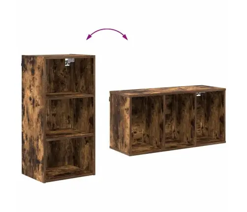 Seinakapp Riga Suitsetatud Tamm 40 X 29,5 X 80 Cm Tehispuit