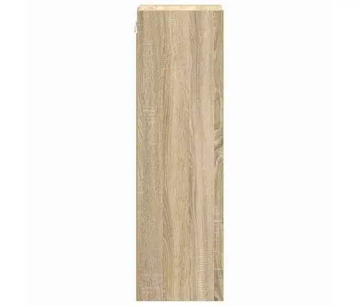 Piekarams Skapītis Riga Sonoma Ozols 20 X 29,5 X 100 Cm Vidaxl