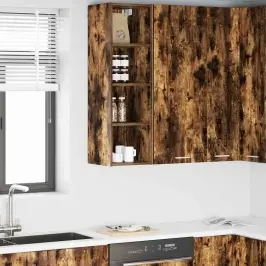 Seinakapp Suitsetatud Tamm 30 X 29,5 X 100 Cm Tehispuit