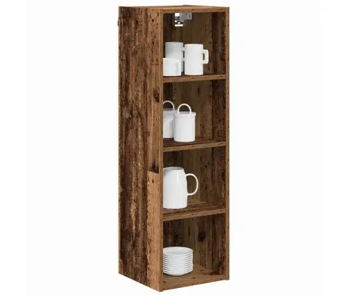 Seinakapp Ladustamisega Vana Puit 30 X 29,5 X 100 Cm Tehispuit