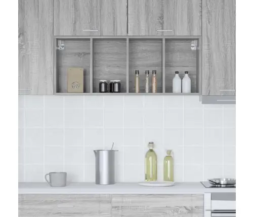 Piekarams Skapītis Riga Pelēks Sonoma 20 X 29.5 X 80 Cm Vidaxl